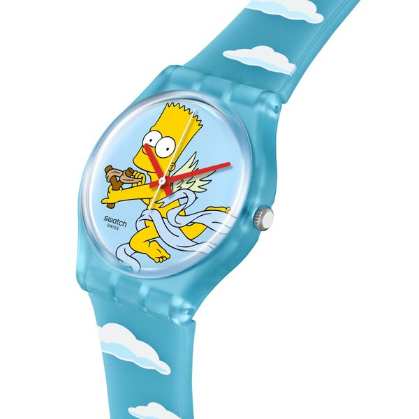 Swatch breidt Simpsons-lijn uit met de ultieme betaalbare horloges, angel bart