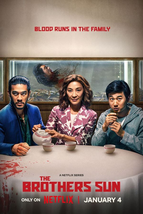 Netflix The Brothers Sun gangster actie Michelle Yeoh