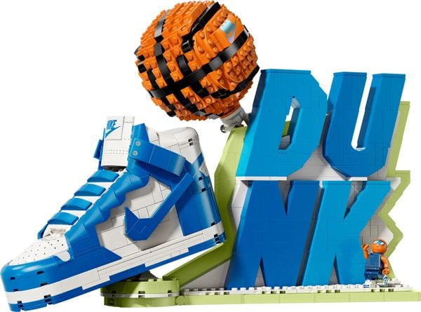 nike dunk lego sneakers nieuwe bouwset 99 euro