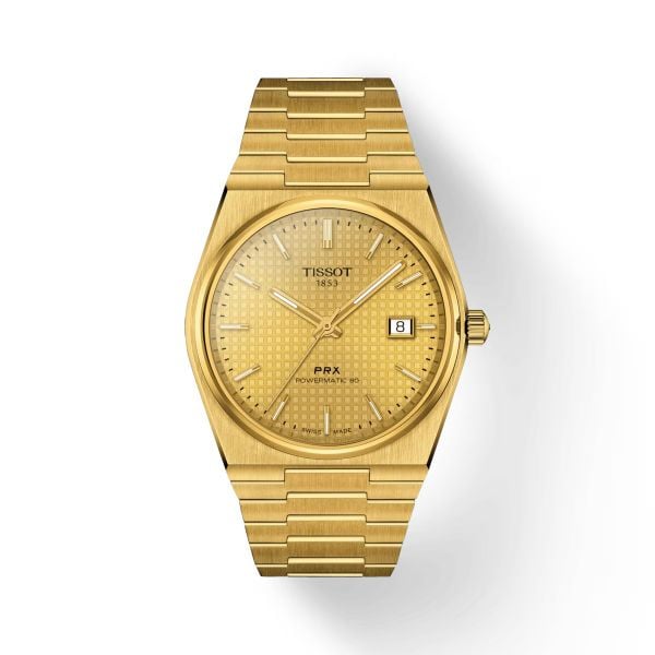 Tissot PRX Powermatic 80, betaalbare gouden horloges