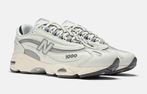 new balance 1000 witte sneakers met korting in zomer sale 2025 nike air max 97