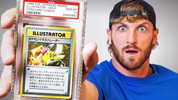Illustrator Rare pokemon kaart Logan Paul