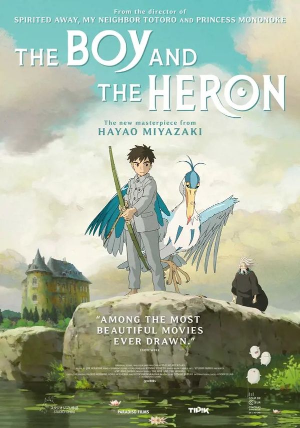 The boy and the heron miyazaki netflix