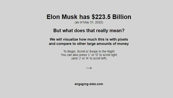 visualisatie, elon musk, hoe rijk, vermogen, perspectief