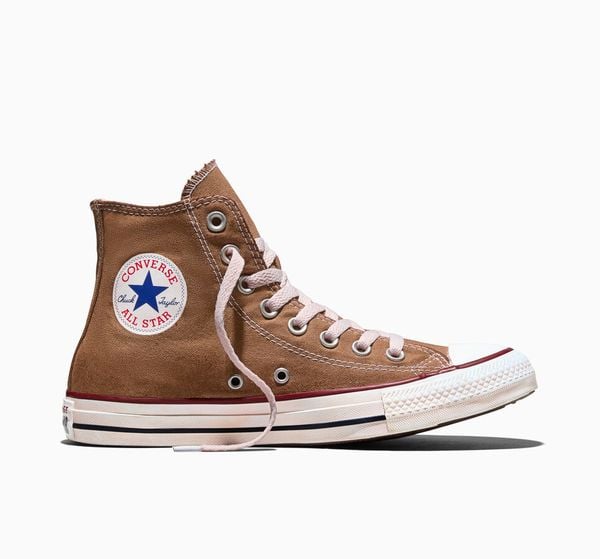 Converese Chuck Taylor All Star Dip Dye Wide Width nieuwe sneakers 85 euro bruin