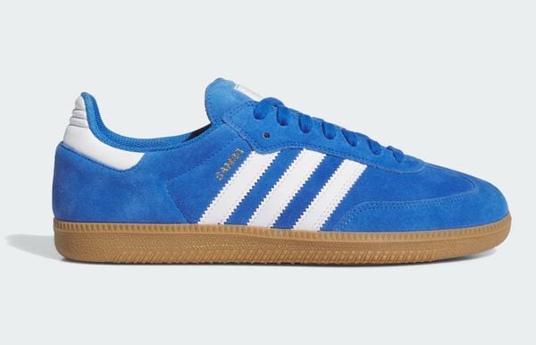 adidas samba adv nieuwe skate-sneakers blauw