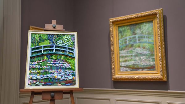 LEGO Art 31220 Claude Monet – Bridge over a Pond of Water Lilies 3