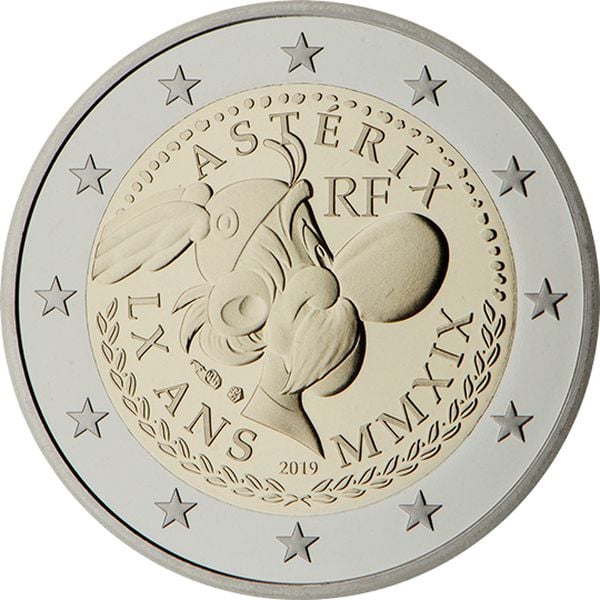 2-euromunt, 2 euro, Franse, Frankrijk, meer waard dan