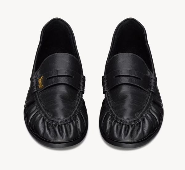 Le Loafer supple in eel loafers saint laurent
