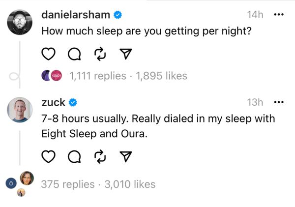 Mark Zuckerberg slaap nachtrust tips
