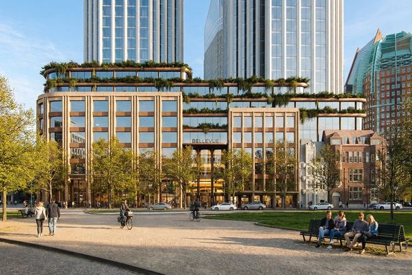 hoogste gebouw van nederland toren bellevue den haag