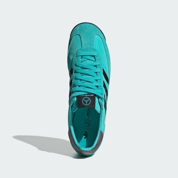 Adidas SL 72 Rs Mercedes niewue formule 1 sneakers groen met zwarte strepen