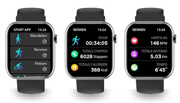 nederlandse smartwatch ooqr watch pro 7 apple watch alternatief