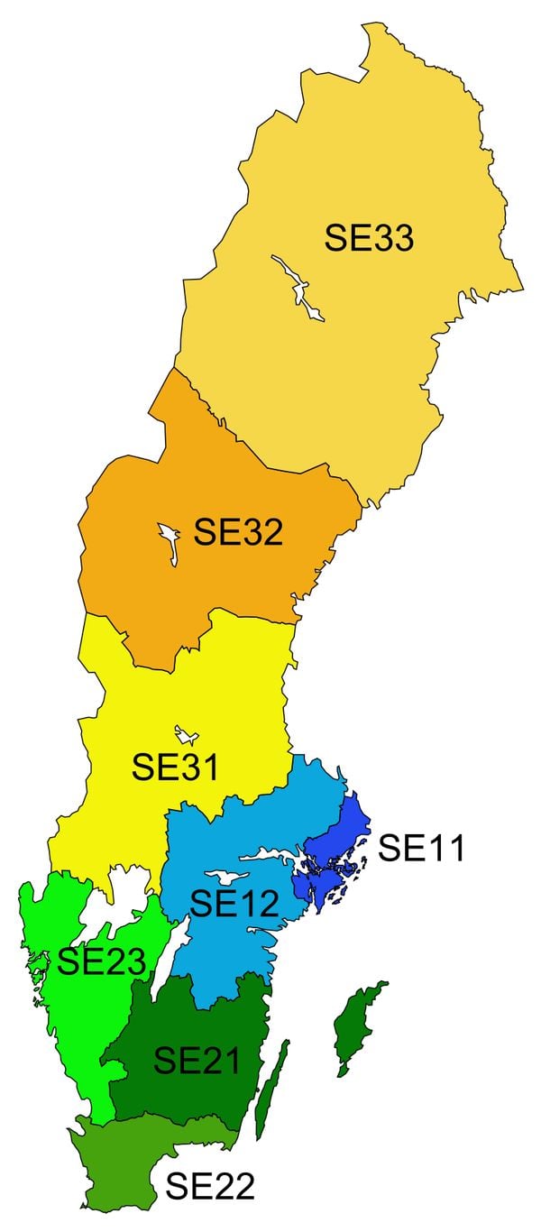 zweden regio provincie huizenprijs gemiddeld emigreren