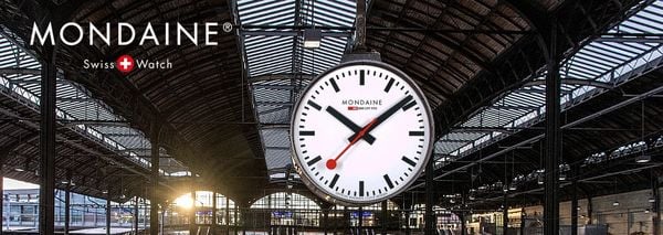mondaine treinklok horloge