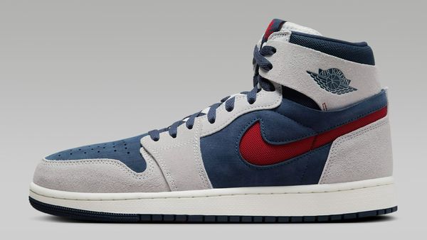 Nike Air Jordan 1 Zoom CMFT 2 nieuwe sneakers wit blauw en rood