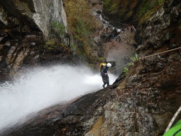 canyoning, vriendenuitje, schotland, europa, Grey Mare’s Tail