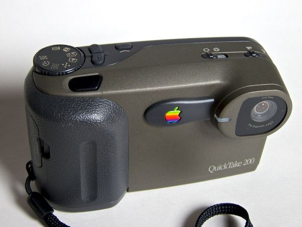 apple quicktake, digitaal fototoestel, flop, 1994, digitale camera
