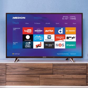mengen Sporten Geweldig Ikea, Aldi, Lidl device deal: een hele betaalbare Medion Full HD Smart-tv
