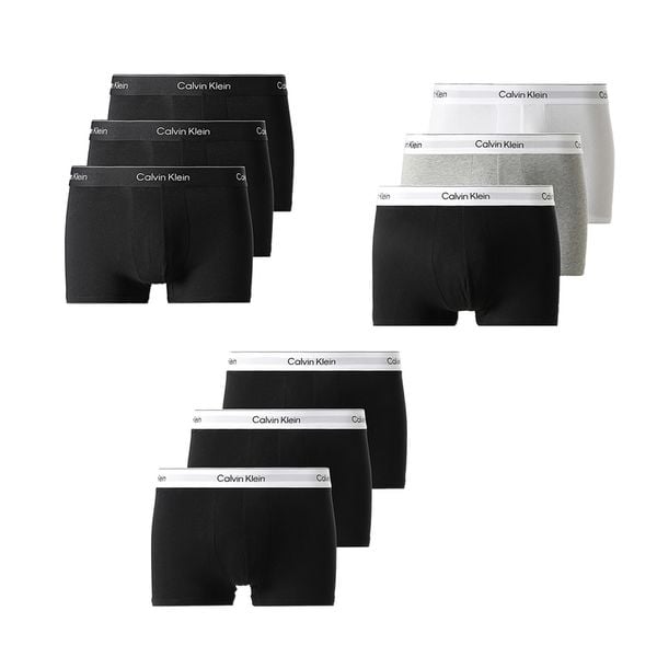 3 pack calvin klein boxershorts met zeldzame korting in de sale