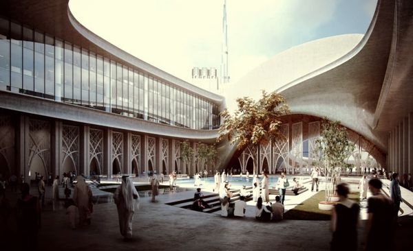 Sheikh Zayed Road, groene supersnelweg, snelweg, dubai, world architecture festival, x-space, smart cities, award