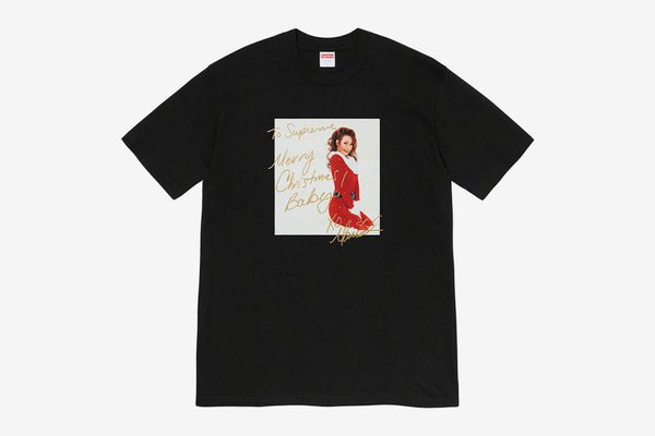 supreme, mariah carey, all i want for christmas, kerst, t-shirt