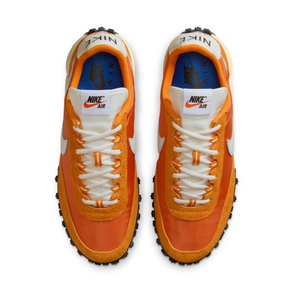 nike Air Max Waffle Bright Ceramic and Sail oranje IB3656-800 sneakers