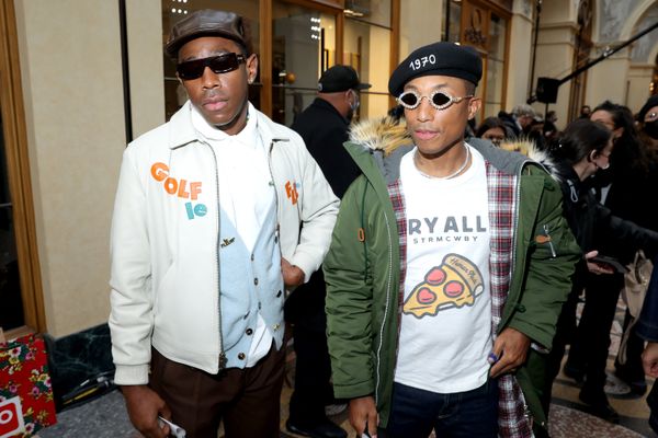Tyler, the Creator, Pharrell Williams, celebs, paris fashion week 2022