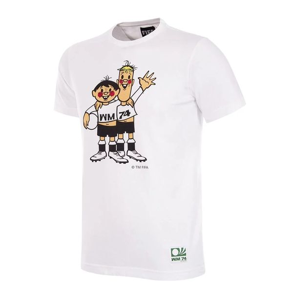 copa, ciao, wk mascottes, collectie, t-shirts, duitsland 1974