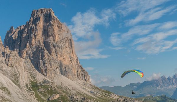 The North Face Mountain Festival paragliden