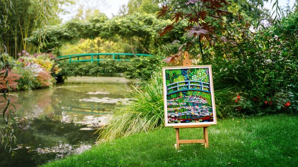 LEGO Art 31220 Claude Monet – Bridge over a Pond of Water Lilies 3