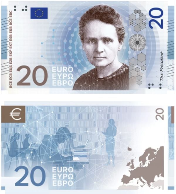 nieuwe briefgeld eurobiljetten 20 eur0