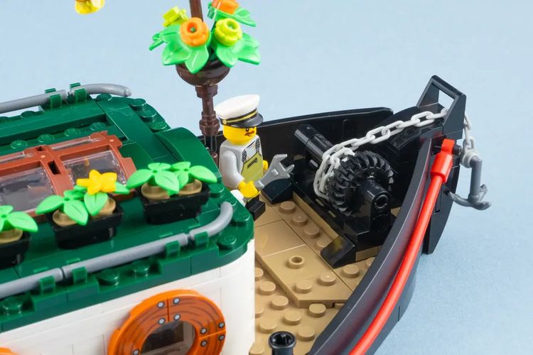 LEGO IDEAS AMSTERDAM WOONBOOT