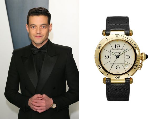 rami malek, horloges, oscars 2020, Pasha de Cartier Collection