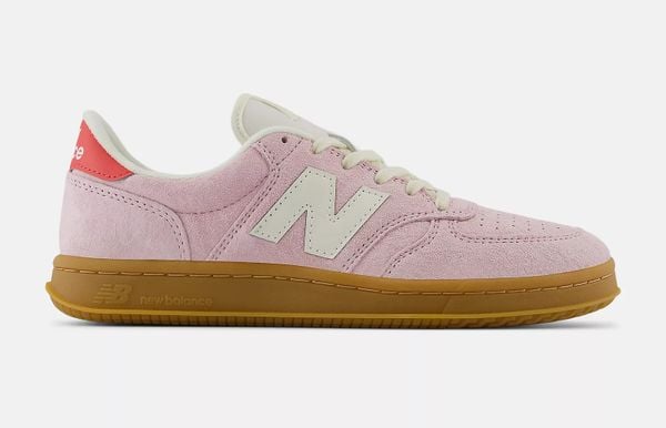 new balance t500 nieuwe sneakers roze