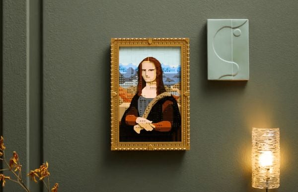LEGO's Mona Lisa kost 0,00001 procent van het echte kunstwerk