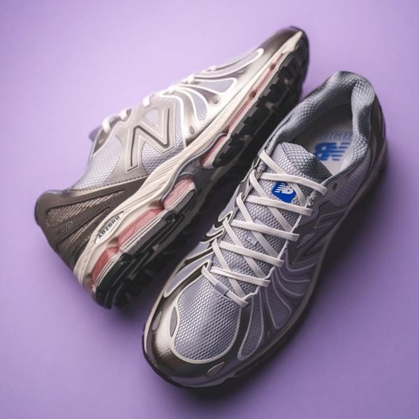 New Balance Abzorb 1890 dark silver metallic sneakers korting sale