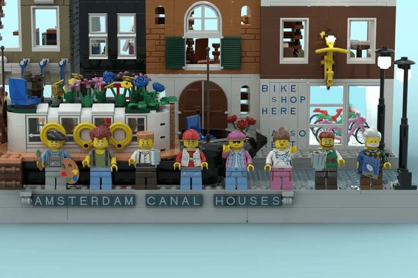 Amsterdam Canal Houses LEGO NEDERLANDSE SET 22