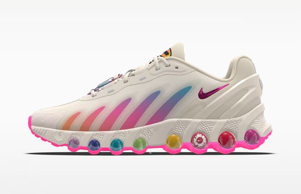 Nike Air Max DN8 Be True By You nieuwe witte sneakers kleuren regenboog