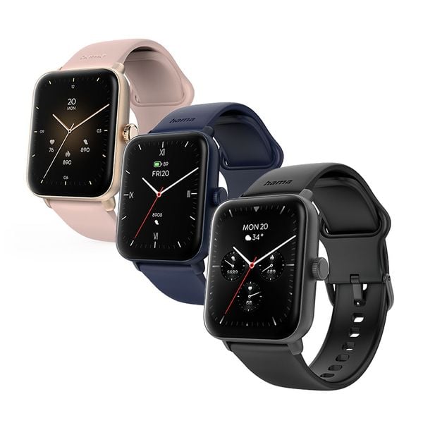 Hama 6010 GPS Smartwatch apple watch lookalike uit duitsland voor 59 euro