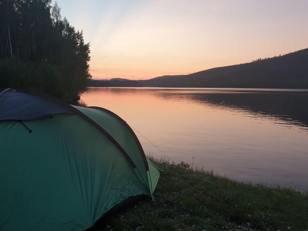 camping hammerstrand in zweden te koop voor spotprijs tent aan meer