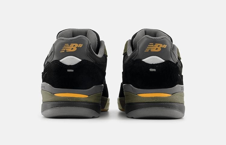 New Balance dropt twee nieuwe kleuren van skate-sneakers New Balance Numeric Andrew Reynolds 933 'Dark Olivine'