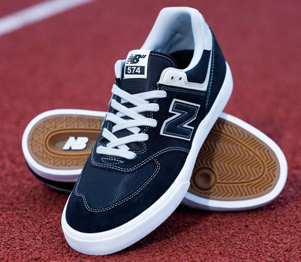 new balance 574 numeric skate sneakers met korting
