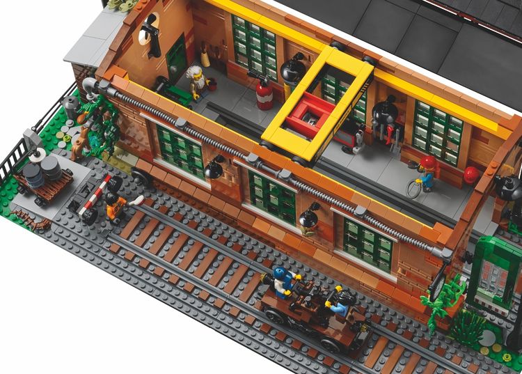 LEGO Bricklink Old tain Shed