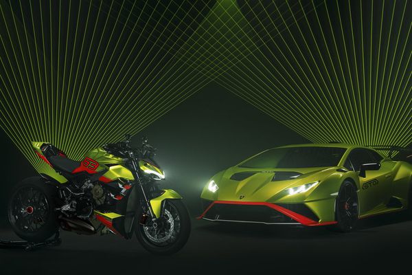 Ducati Streetfighter V4 Lamborghini, motor, huracan sto