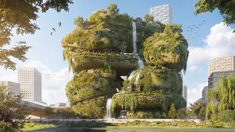 Rotterdam krijgt één van deze vijf megalomane eco-bouwwerken