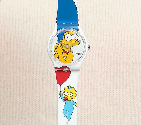 best mom ever the simpsons swatch horloge