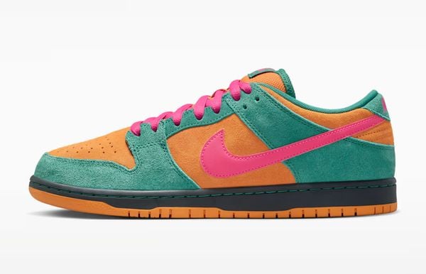 Nike SB Dunk Low Pro HQ1625-301 nieuwe skate sneakers nba all star game 1996 tenue