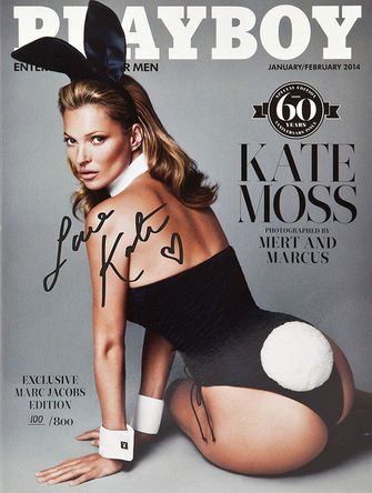 kate moss, playboy cover, marc jacobs
