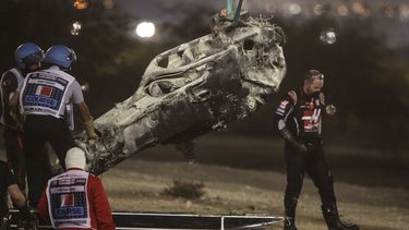 Formule 1 crash Grosjean